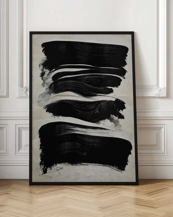 Tablou înramat „Brushstroke Symphony” de Treechild