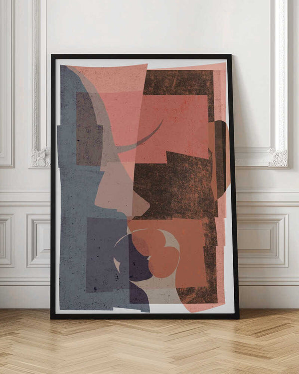 Tablou înramat „Fragmented Hues” de Treechild