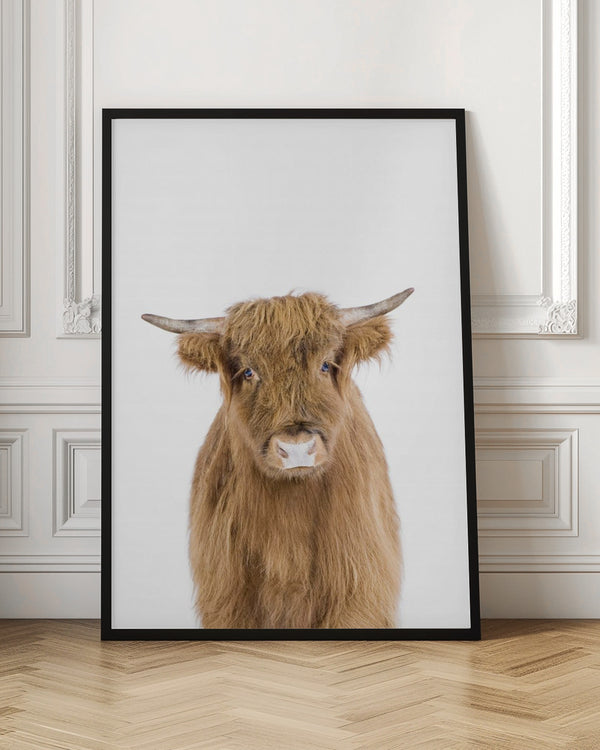 Tablou înramat „Baby Cow” de Kathrin Pienaar