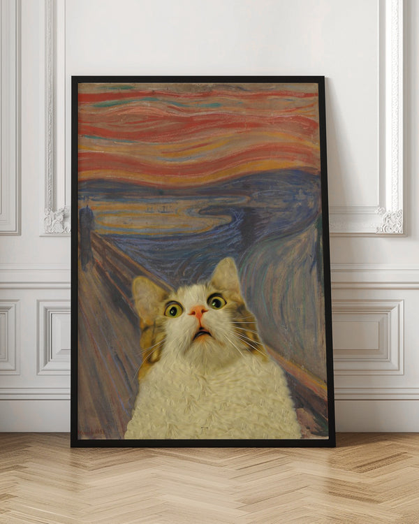 Tablou înramat „The Meow 02” de Artelele