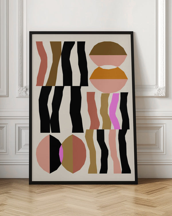 Tablou înramat „Abstract composition 26” de NKTN