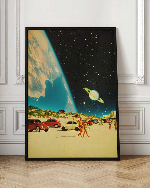 Tablou înramat „Galaxy Beach” de Taudalpoi