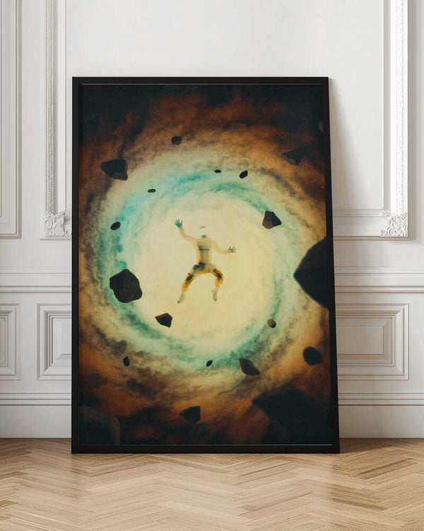 Tablou înramat „Falling Behind” de Taudalpoi