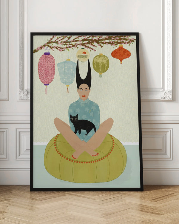 Tablou înramat „Gatuela” de Jota de jai