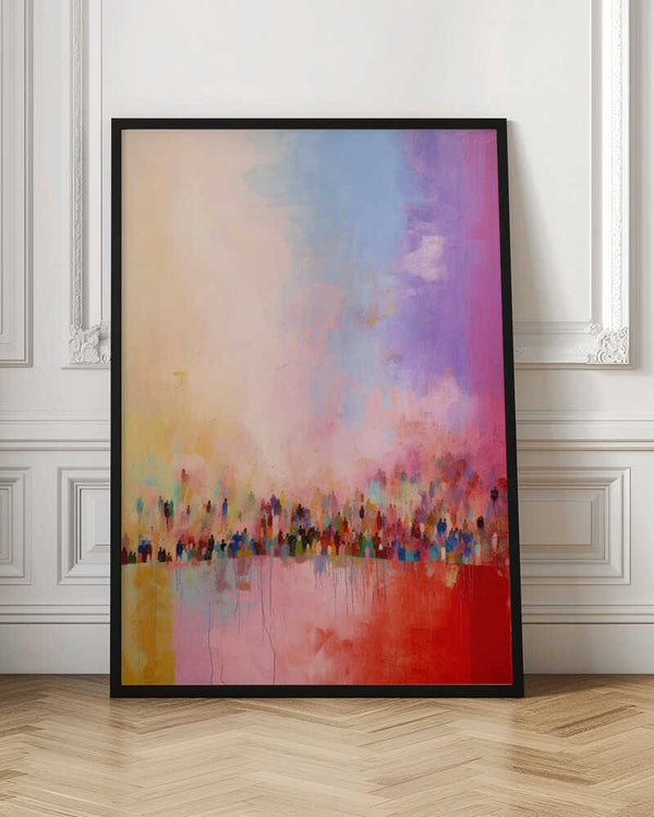 Tablou înramat „Colorful Haze” de Treechild