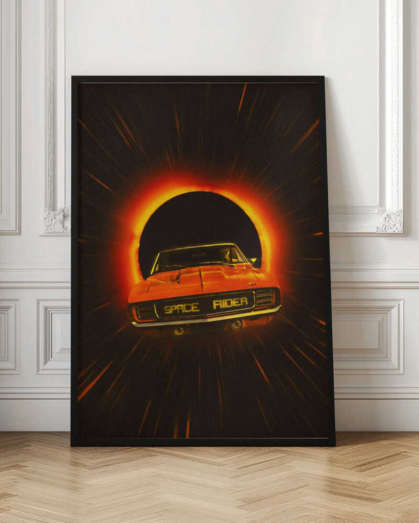 Tablou înramat „The Space Rider” de Taudalpoi