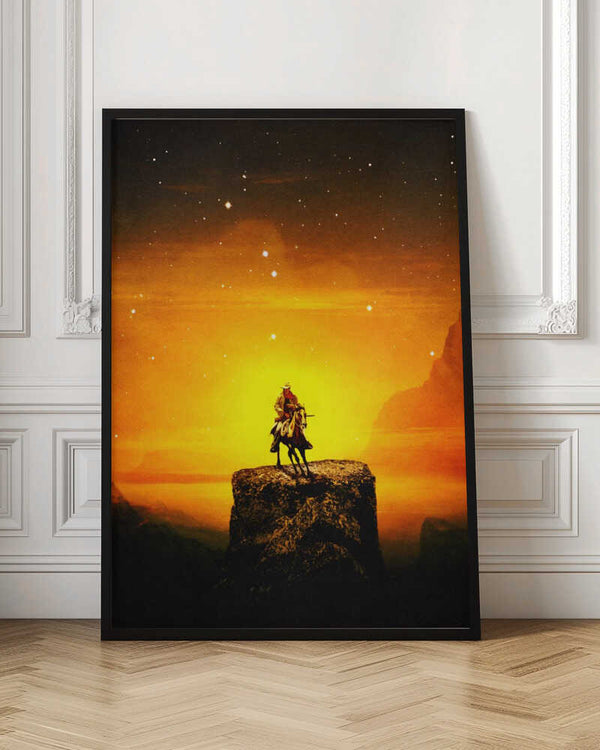 Tablou înramat „Cowboy III” de Taudalpoi