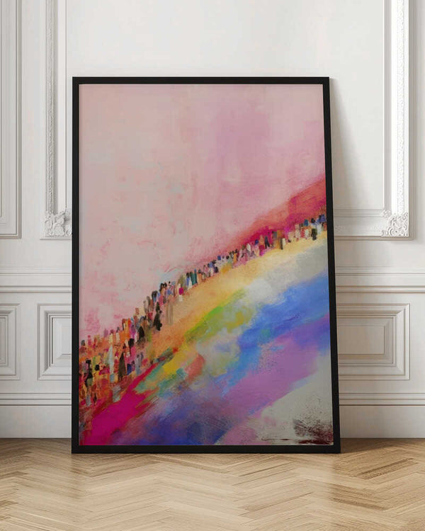 Tablou înramat „Pastel Dreamscape” de Treechild