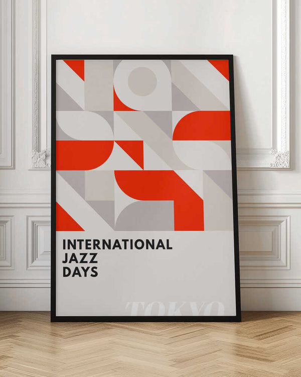Tablou înramat „Jazz Days Tokyo” de Kubistika