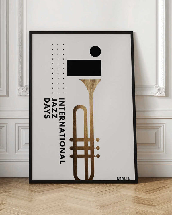 Tablou înramat „Jazzy Days 2” de Kubistika