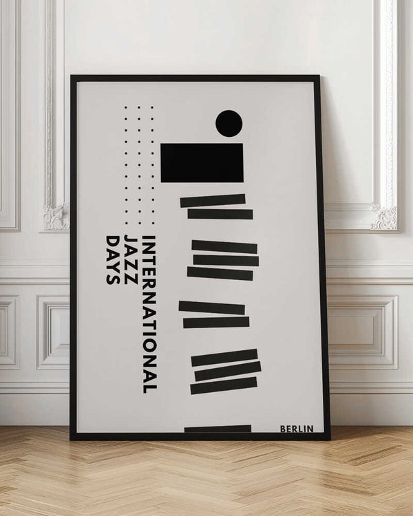 Tablou înramat „Jazzy Days 4” de Kubistika