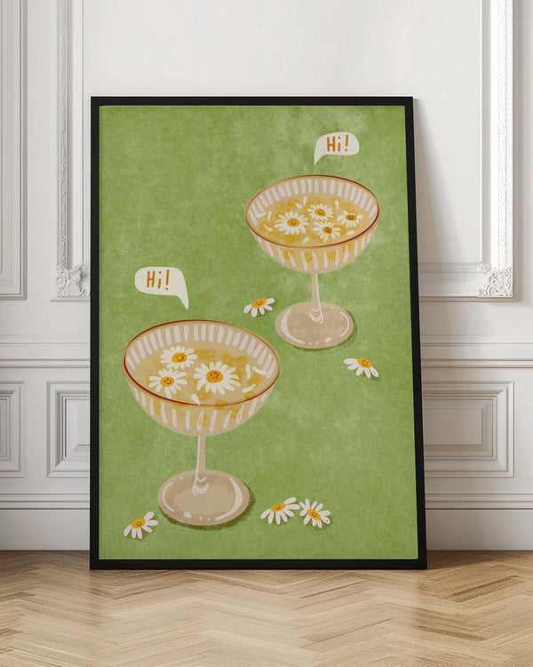 Tablou înramat „Hi” de Raissa Oltmanns