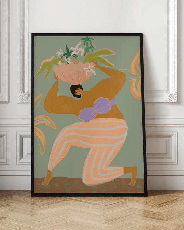 Tablou înramat „The Weight Of The World” de Arty Guava