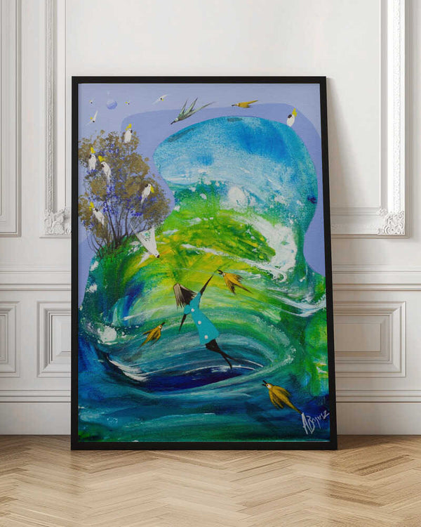 Tablou înramat „A new beginning” de Adam Bogusz