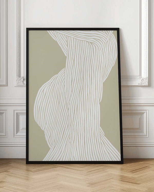 Tablou înramat „Flowing Lines Emerge” de Treechild