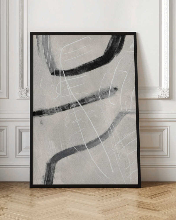 Tablou înramat „Gestual #4” de Alma