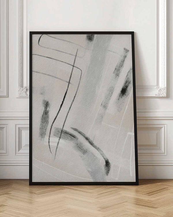 Tablou înramat „Gestual #5” de Alma