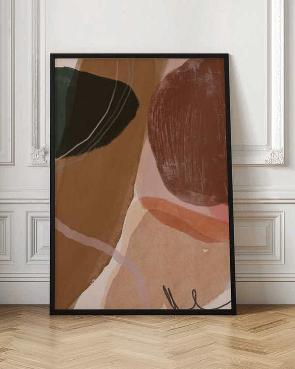 Tablou înramat „Chatter” de Gemma Bardot