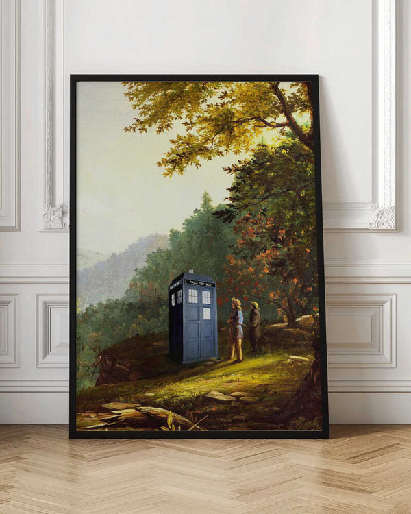 Tablou înramat „Is Time Travel Possible” de Dikhotomy