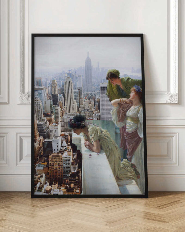 Tablou înramat „Manhattan View” de Dikhotomy