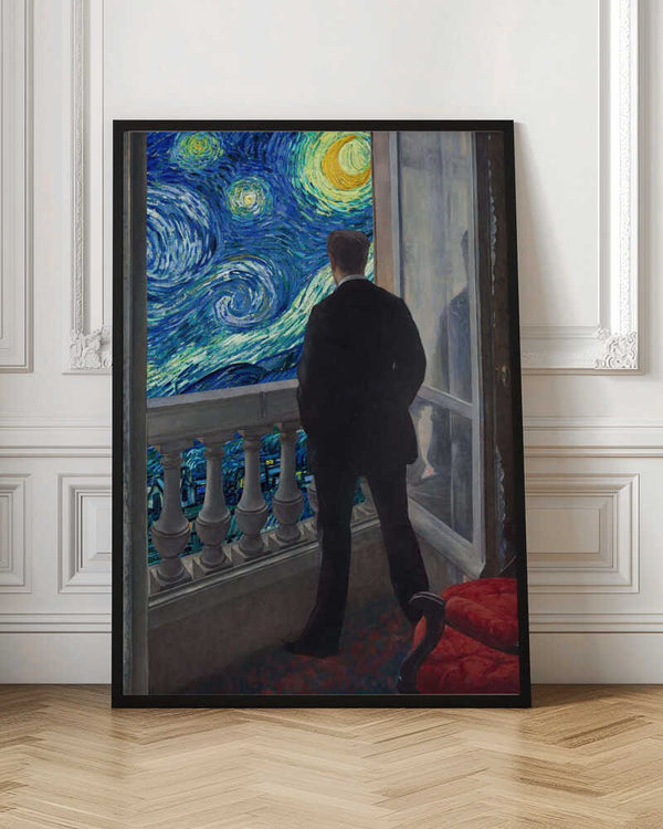 Tablou înramat „Starry Night View” de Dikhotomy