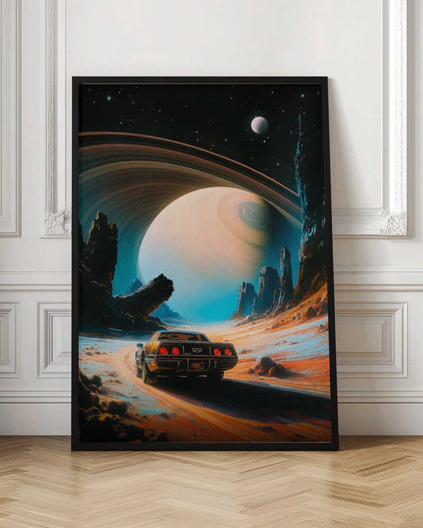 Tablou înramat „Ultimate Space Racer” de Taudalpoi