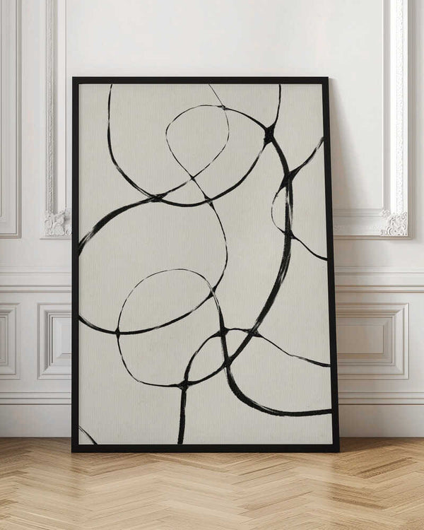 Tablou înramat „Entwined Lines” de Treechild