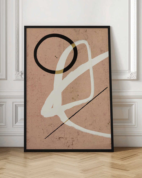 Tablou înramat „Abstract Paths” de Treechild