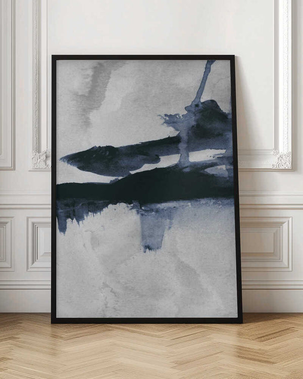 Tablou înramat „Blu 1” de Dan Hobday