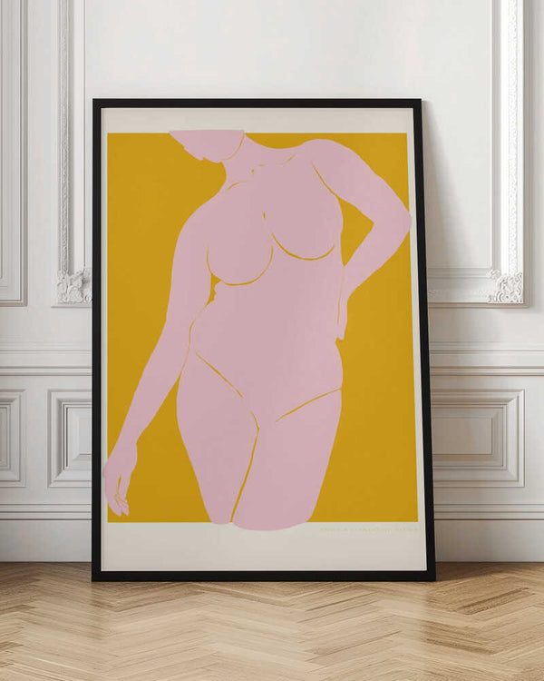 Tablou înramat „Pandc Figure1 Copy 2” de Jenny Liz Rome