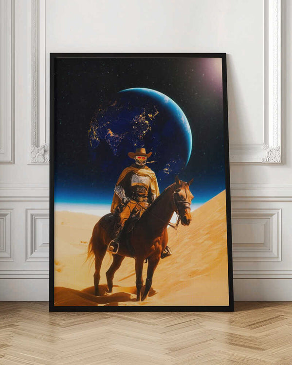 Tablou înramat „Space Cyborg” de Taudalpoi