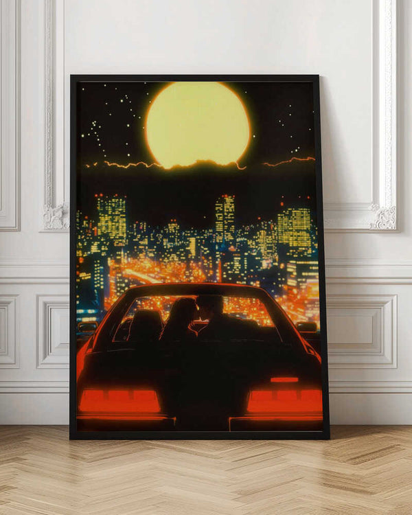 Tablou înramat „Love Over Japan” de Taudalpoi