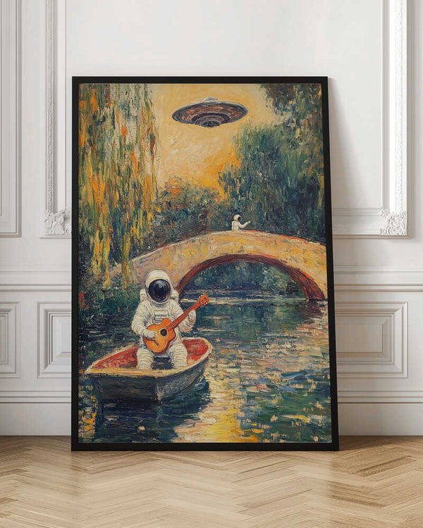 Tablou înramat „Ballad to the river” de Dikhotomy