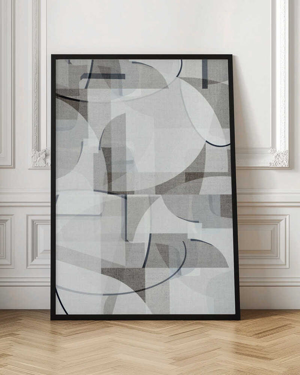 Tablou înramat „Neutral Curves 4” de cartissi