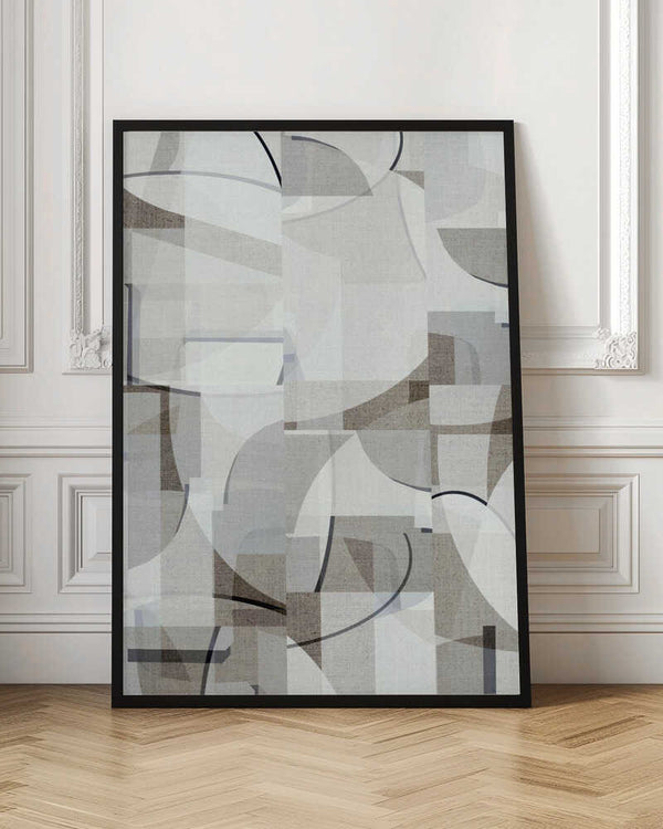 Tablou înramat „Neutral Curves 7” de cartissi