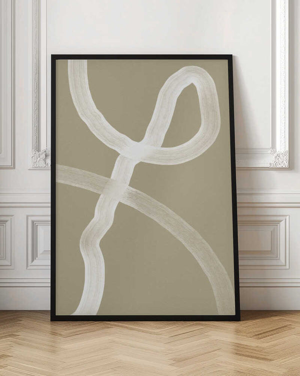 Tablou înramat „Fluid Pathways” de Treechild