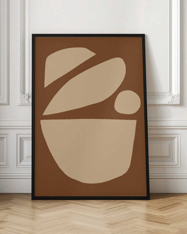 Tablou înramat „Abstract Balance” de Treechild