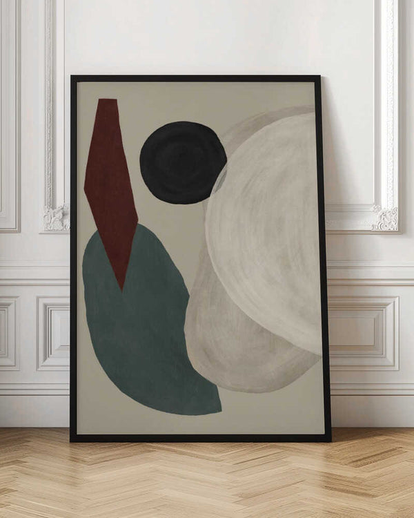 Tablou înramat „Geometric Harmony” de Treechild