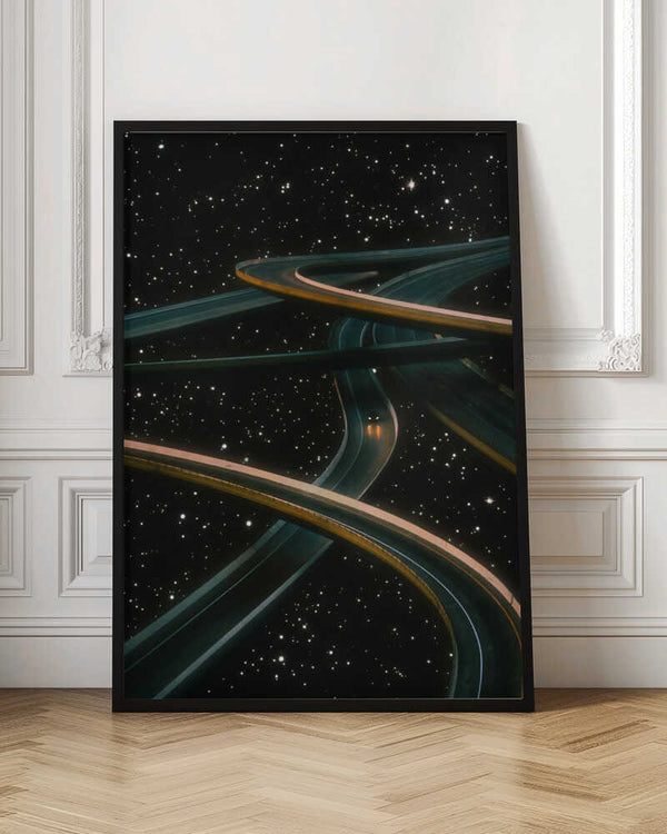 Tablou înramat „Driving Alone Thinking of You” de Taudalpoi