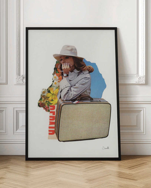 Tablou înramat „Audrey” de Mikhail Siskoff