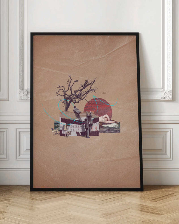 Tablou înramat „Barren Tree” de Dominik Przerwa