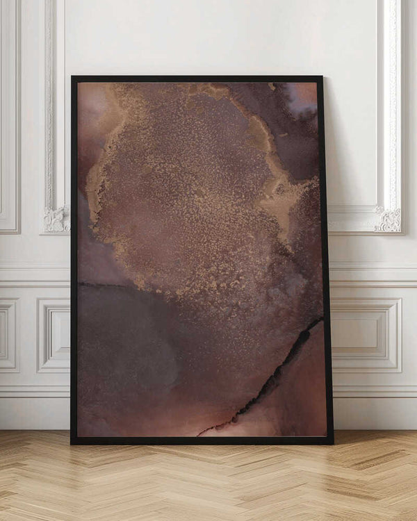 Tablou înramat „Organic Textures and Earthy Tones” de uplusmestudio