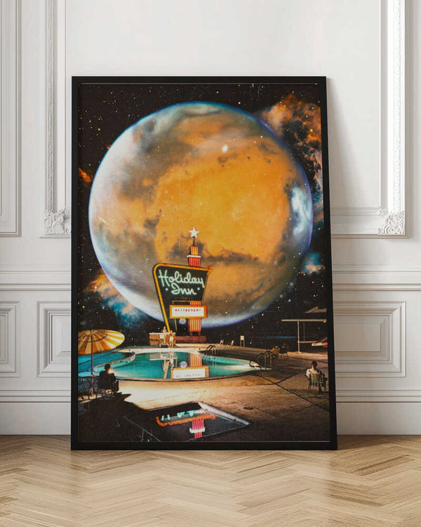 Tablou înramat „The Space Hotel” de Taudalpoi