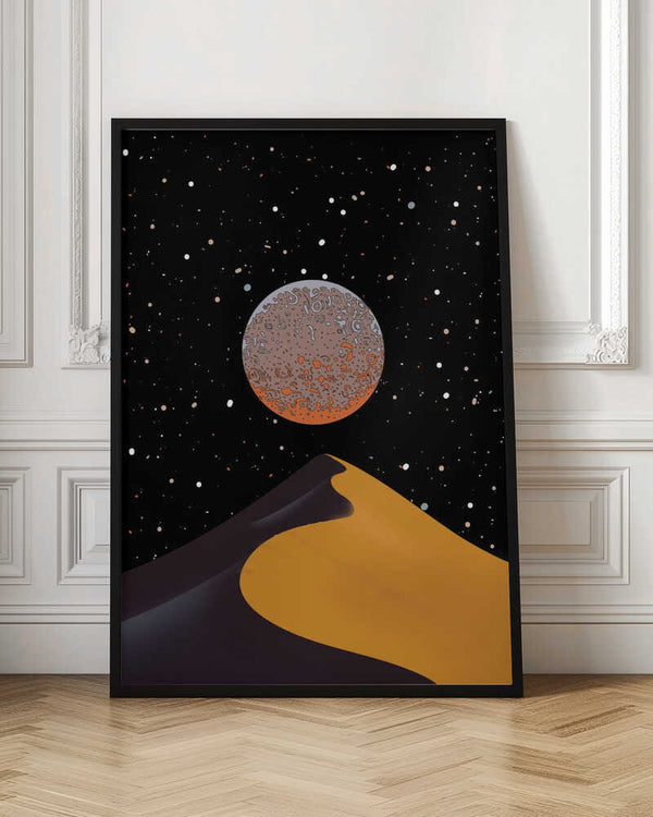 Tablou înramat „Celestial Dunescape” de Nicholas