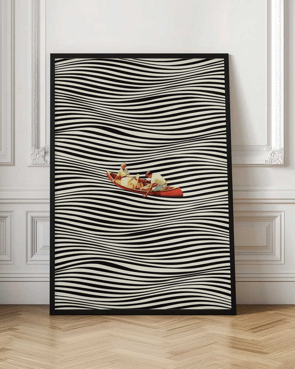 Tablou înramat „The Real Boat Trip” de Taudalpoi