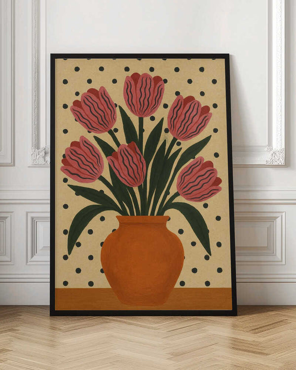 Tablou înramat „Potted Florals” de Marika Barsrsind