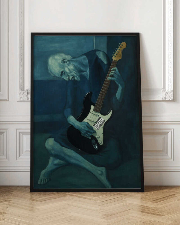 Tablou înramat „The Old Rocker” de Dikhotomy