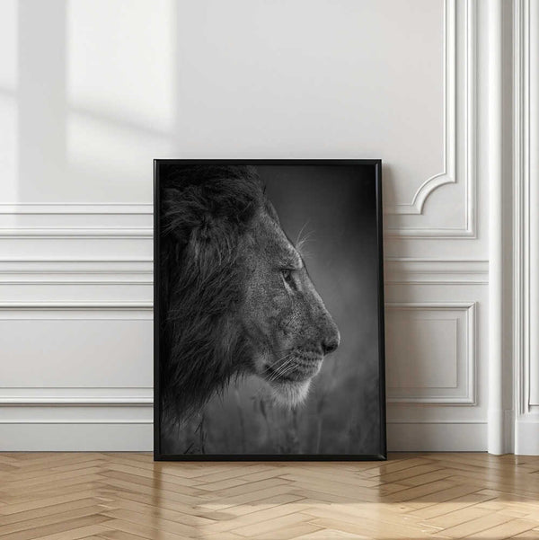 Tablou înramat „Thinking Under The Rain” de Faisal ALnomas