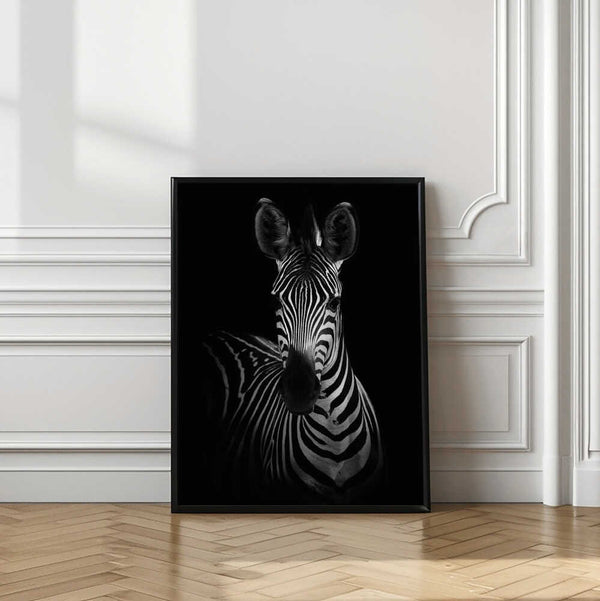 Tablou înramat „The Zebra” de WildPhotoArt