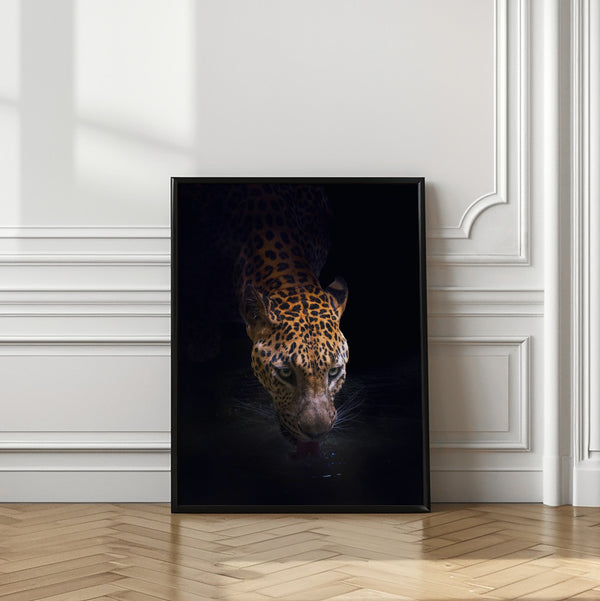 Tablou înramat „Drinking” de Antonyus Bunjamin (Abe)